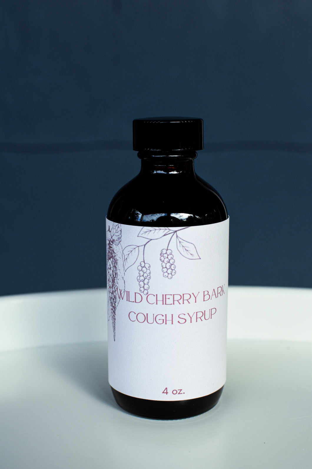 Wild Cherry Bark Cough Syrup