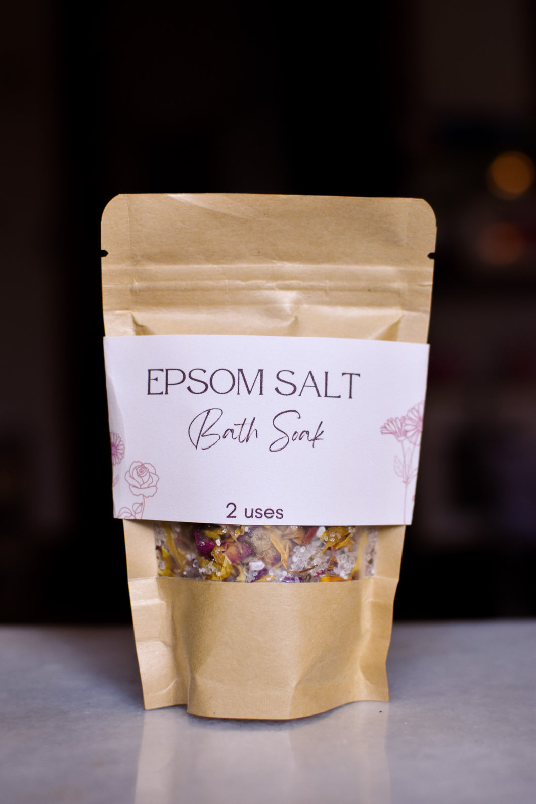 Epsom Salt Bath Soak